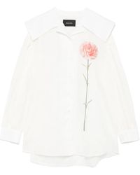 Simone Rocha - Camicia Con Stampa - Lyst