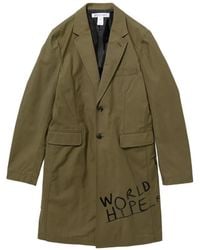 Comme des Garçons - Slogan Design Coat - Lyst