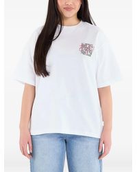 EA7 - T-Shirt Met Logoprint - Lyst