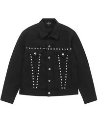 COMME DES GARÇON BLACK - Studded Jacket - Lyst