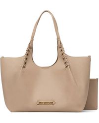 Love Moschino - Logo-Plaque Shopper Tote Bag - Lyst