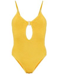 Bondeye - Ring Arden Crinkle-Effect Swimsuit - Lyst