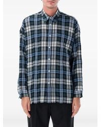 sunflower - Stable Check-Pattern Button-Down Shirt - Lyst