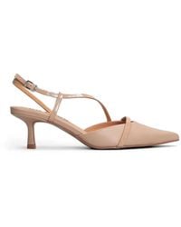 Bibi Lou - Zire Patent-Finish Slingback Pumps - Lyst