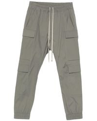 Rick Owens - Mastodon Cargo-Pockets Drawstring Trousers - Lyst