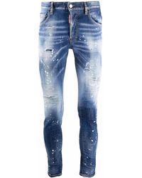 DSquared² - Eviction Notice Straight Jeans - Lyst