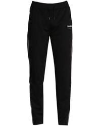 Karl Lagerfeld - Logo-Embroidered Drawstring-Waist Track Pants - Lyst