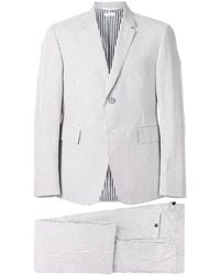 Thom Browne - Seersucker Suit With Tie - Lyst