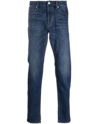 Emporio Armani - Jeans Met Logopatch - Lyst