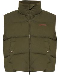 DSquared² - Gilet Trapuntato Con Logo - Lyst