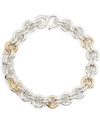 OUIE - 14K Two-Tone Bracelet - Lyst