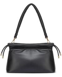 POTAMY - Drawstring Leather Shoulder Bag - Lyst