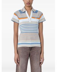 Lacoste - Polo À Rayures - Lyst
