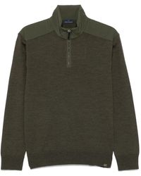 Paul & Shark - Jersey de lana con media cremallera - Lyst