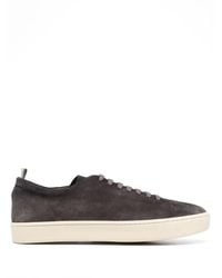 Officine Creative - Logo-Debossed Low-Top Suede Sneakers - Lyst