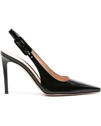 Gianvito Rossi - Lindsay 95mm レザーパンプス - Lyst