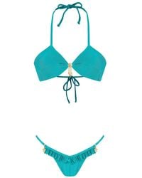 Amir Slama - X Jade Picon Shell-Charms Bikini - Lyst
