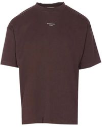 Drole de Monsieur - Crew Neck Logo T-Shirt - Lyst