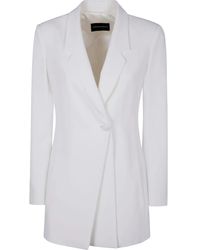 Emporio Armani - Satin Blazer - Lyst