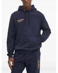Les Deux - Hoodie Met Geborduurd Logo - Lyst