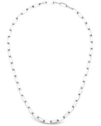 Missoma - Classic Paperclip Chain Necklace - Lyst