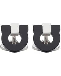 Ferragamo - Gancini Cufflinks - Lyst