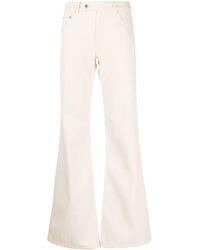 A.P.C. - Mid-rise Flared Jeans - Lyst