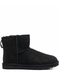 UGG - Botte Classic Mini pour homme | UE in Black, Taille 42, Cuir - Lyst