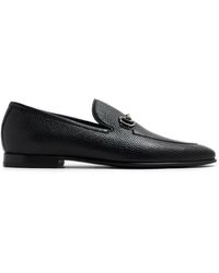 Barrett - Perforated Horsebit-detail Leather Loafers - Lyst