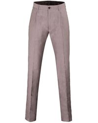 Moorer - Pleated Tailored Trousers - Lyst