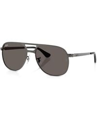 Ray-Ban - Pilot-Frame Double-Bridge Sunglasses - Lyst