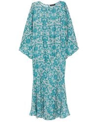 Gianluca Capannolo - Robbie Silk Midi Dress - Lyst