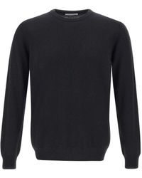 Kangra - Jersey de canalé con cuello redondo - Lyst