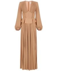 Elisabetta Franchi - Long Dress - Lyst