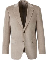 Canali - Blazer A Coste Con Due Bottoni - Lyst