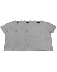 Fear Of God - Plain T-Shirt (Set Of Three) - Lyst