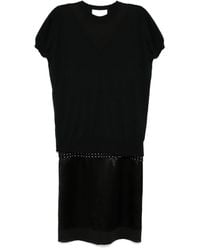 3.1 Phillip Lim - Jurk Met Geborduurde Bloemen - Lyst