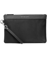 Michael Kors - Brooklyn Logo-Plaque Travel Pouch - Lyst