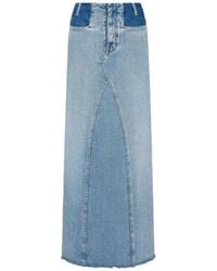 Maison Margiela - Maxi-Rok Met Patchwork - Lyst