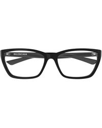 Balenciaga - Gafas de sol con montura angular - Lyst