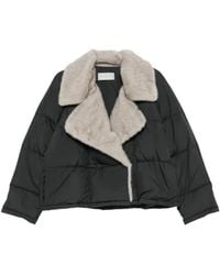 Antonelli - Fur-Trim Quilted Jacket - Lyst