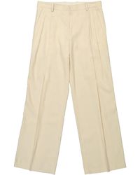 Helmut Lang - Gerade Hose Mit Bügelfalten - Lyst