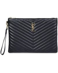 Saint Laurent - Cassandre Matelassé Pouch - Lyst