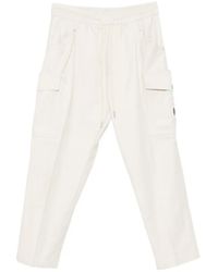 Yes London - Drawstring-Waist Cargo Pants - Lyst