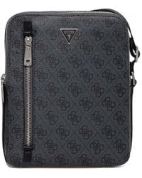 Guess - Monogram Messenger Bag - Lyst