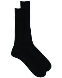ZEGNA - Logo-Print Socks - Lyst