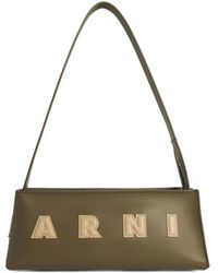 Marni - Sac Porté Épaule À Plaque Logo - Lyst