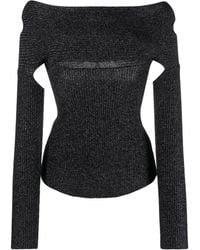 KHAITE - Top Salma con espalda abierta - Lyst