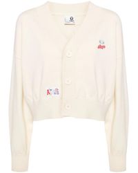 Aape By A Bathing Ape - ロゴアップリケ カーディガン - Lyst