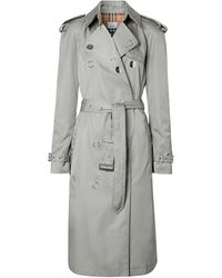 Burberry Econyl® Trench Coat - Grey